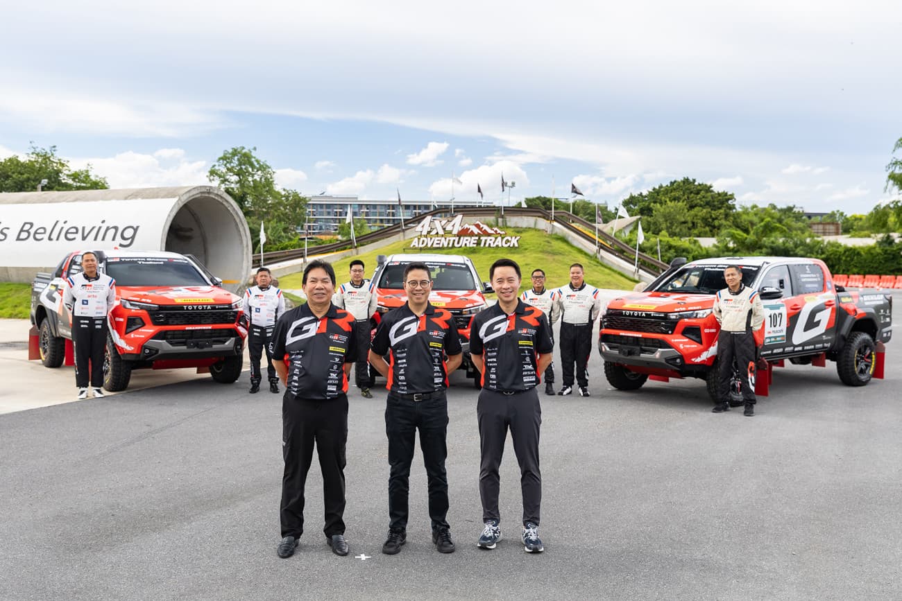 TOYOTA GAZOO Racing Thailand ส่ง Hilux TRAVO พิสูจน์ความแกร่งพร้อมสู้ศึกในรายการ AXCR 2026