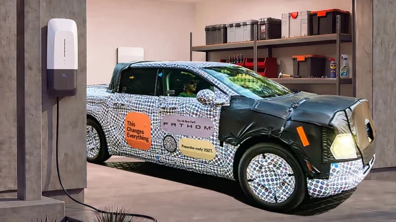 เปิดราคาต่ำกว่าล้าน 2028 Ford Fathom รถกระบะไฟฟ้าไซส์เล็ก จ่ายไฟสำรองเข้าบ้านได้เทียบเท่าเครื่องปั่นไฟ