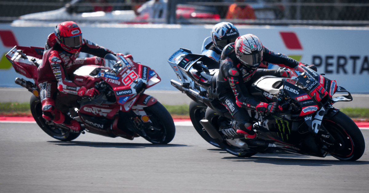 Aprilia Sweep! Bezzecchi แซงคว้าชัยปิดฉาก 1-2-3-4 ประวัติศาสตร์ ศึก MotoGP 2026 สนามที่ 17 ในอินโดนีเซีย