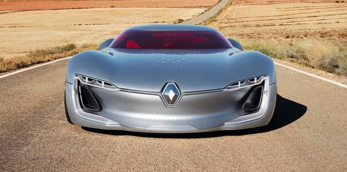 Renault TreZor รถยนต์คอนเซปท์สไตล์ใหม่เตรียมอวดโฉมใน Paris Motor Show