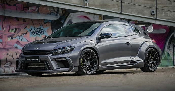 สำนักแต่ง Aspec อัพลุค Widebody ให้ VW Scirocco