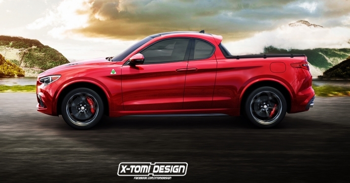 ถ้า Alfa Romeo ลงเล่นตลาดกระบะ หน้าตาจะเป็นอย่างไร