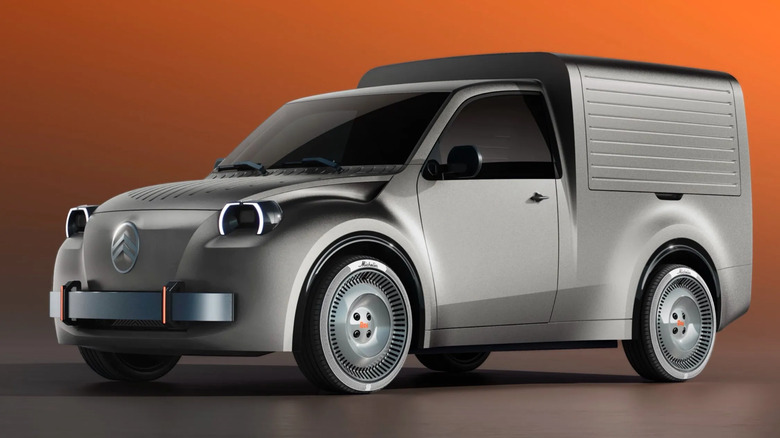 Citroen ชุบชีวิตตำนาน 2CV Fourgonnette ปลุกกระแสรถตู้ไฟฟ้าทรงเรโทรไซส์จิ๋ว